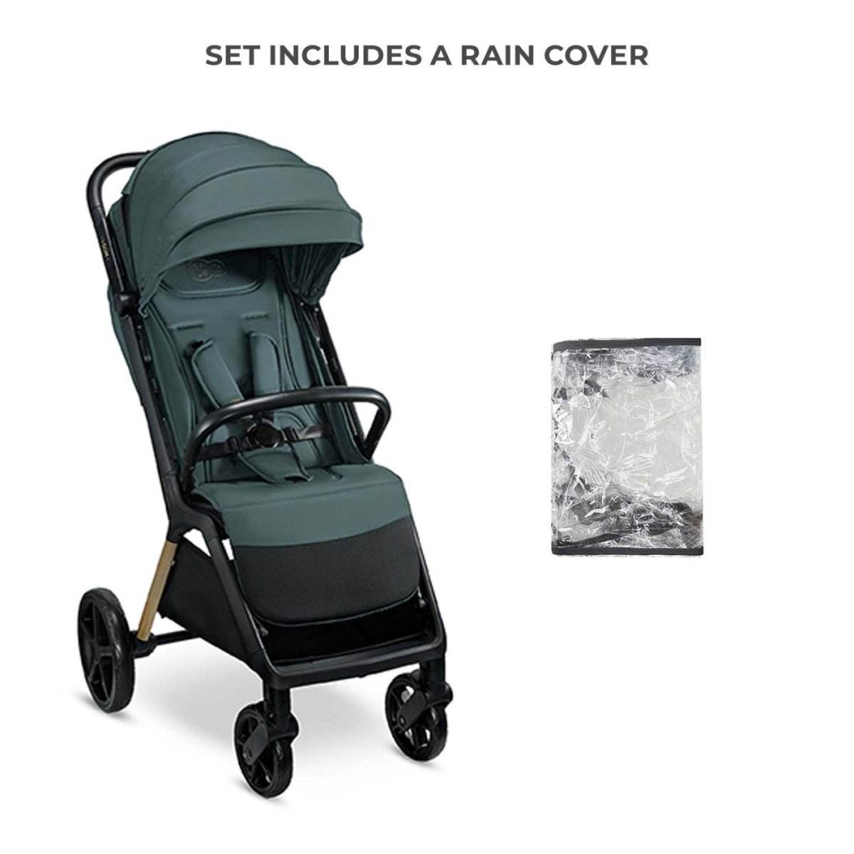 CARUCIOR SPORT KINDERKRAFT LOOM, 0-22 KG, JADE GREEN - Atelieru' lui Mesterica