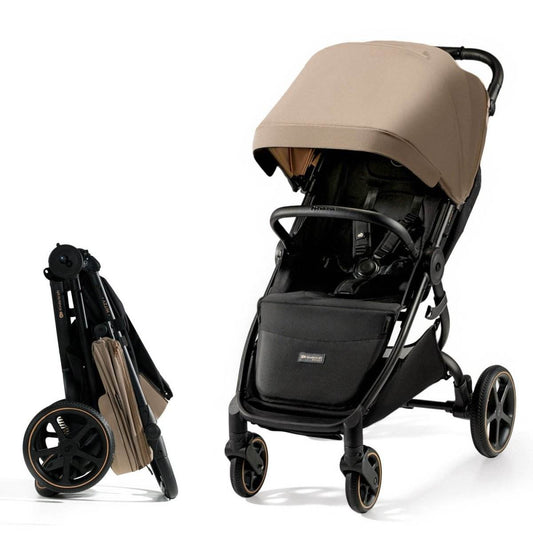 CARUCIOR SPORT, ULTRA COMPACT, KINDERKRAFT MITZY, 0-22 KG, LINEN BEIGE - Atelieru' lui Mesterica