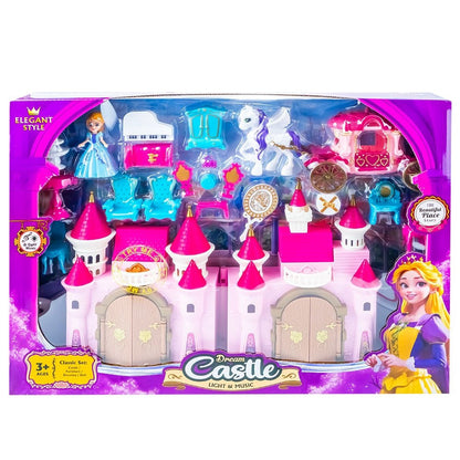 Castel muzical, cu figurina + accesorii Atelieru' lui Mesterica | Jucarii, haine si incaltaminte pentru copii