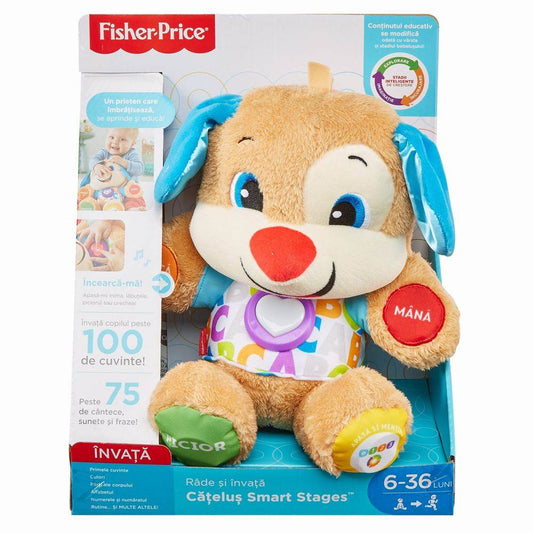 CATELUSUL VORBITOR SI EDUCATIV LIMBA ROMANA FISHER PRICE - Atelieru' lui Mesterica