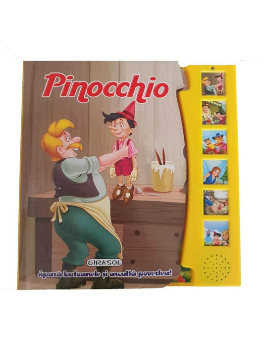 Citeste si asculta - Pinocchio - Atelieru' lui Mesterica