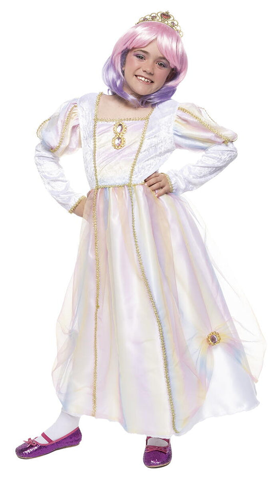 Costum de carnaval - Printesa Curcubeu Atelieru' lui Mesterica | Jucarii, haine si incaltaminte pentru copii