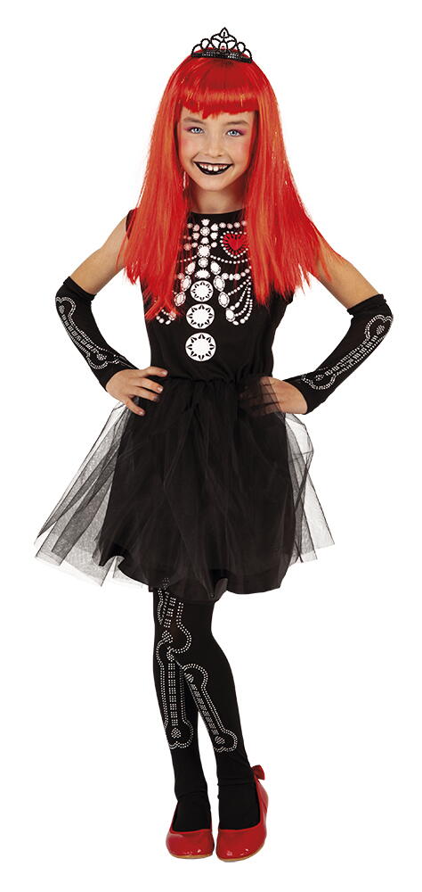 Costum de carnaval - Skelita Tiffany Atelieru' lui Mesterica | Jucarii, haine si incaltaminte pentru copii