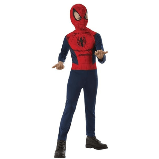 Costum de carnaval standard - Spiderman in actiune Atelieru' lui Mesterica | Jucarii, haine si incaltaminte pentru copii