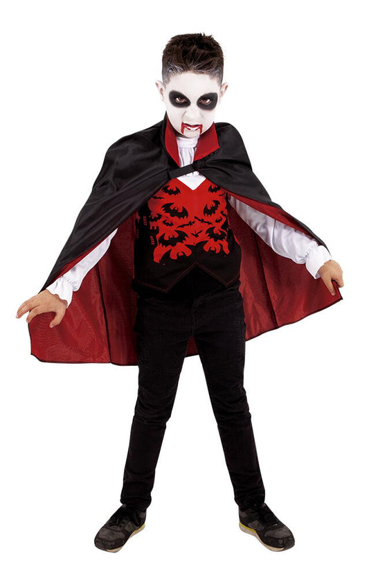 Costum de carnaval - Vampir infricosator Atelieru' lui Mesterica | Jucarii, haine si incaltaminte pentru copii