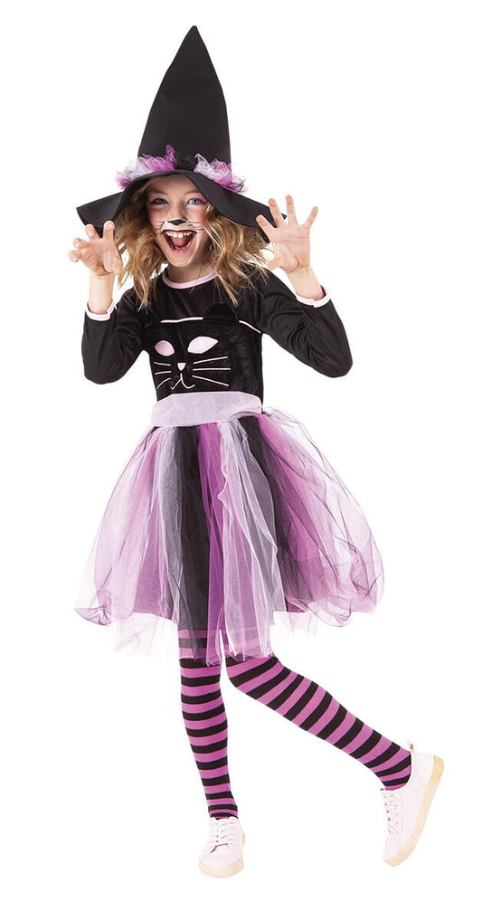 Costum de carnaval - Vrajitoare pisicuta Atelieru' lui Mesterica | Jucarii, haine si incaltaminte pentru copii