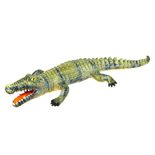 Crocodil din PVC, 120 cm Atelieru' lui Mesterica | Jucarii, haine si incaltaminte pentru copii