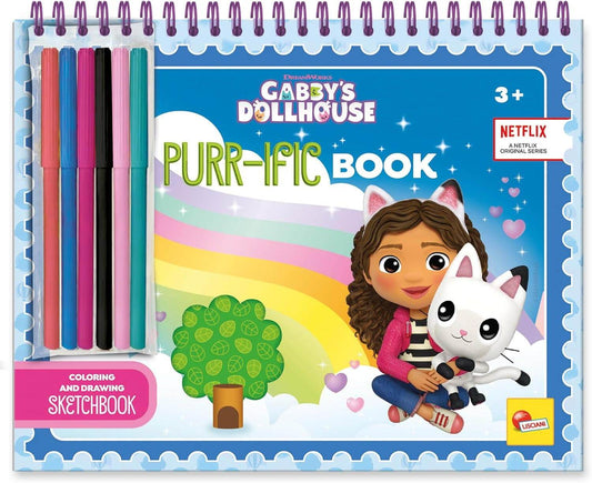 Set de colorat & desenat - Gabby's Dollhouse - Atelieru' lui Mesterica