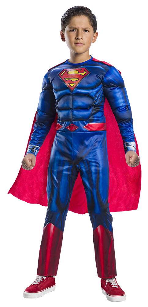 Costum de carnaval Black Line - Superman Deluxe - Atelieru' lui Mesterica
