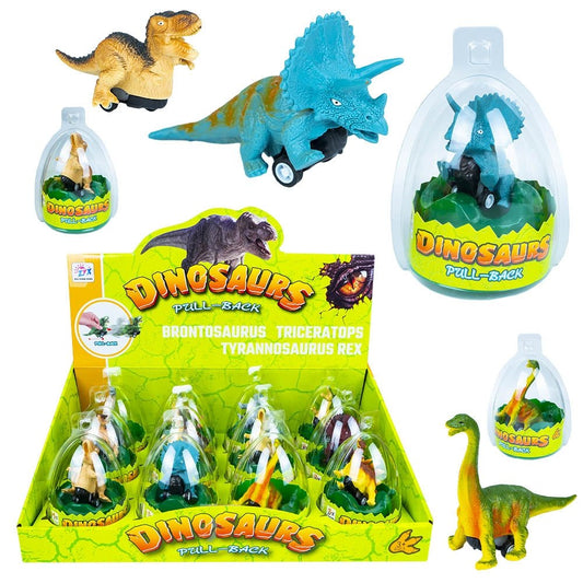 Dinozauri cu frictiune, 12 buc/cutie Atelieru' lui Mesterica | Jucarii, haine si incaltaminte pentru copii