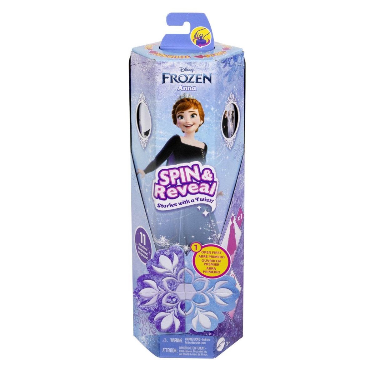 DISNEY FROZEN SPIN AND REVEAL PAPUSA ANNA Atelieru' lui Mesterica | Jucarii, haine si incaltaminte pentru copii