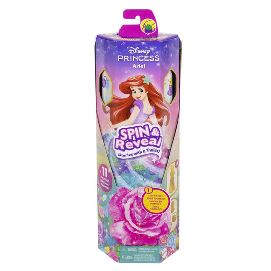 DISNEY PRINCESS SPIN AND REVEAL PAPUSA ARIEL - Atelieru' lui Mesterica