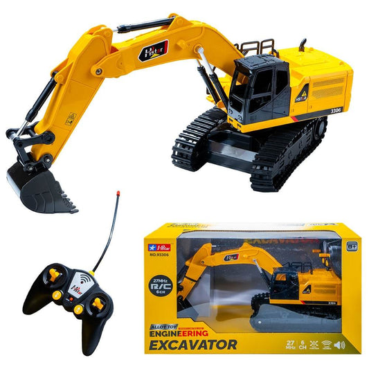 Excavator cu RC Atelieru' lui Mesterica | Jucarii, haine si incaltaminte pentru copii