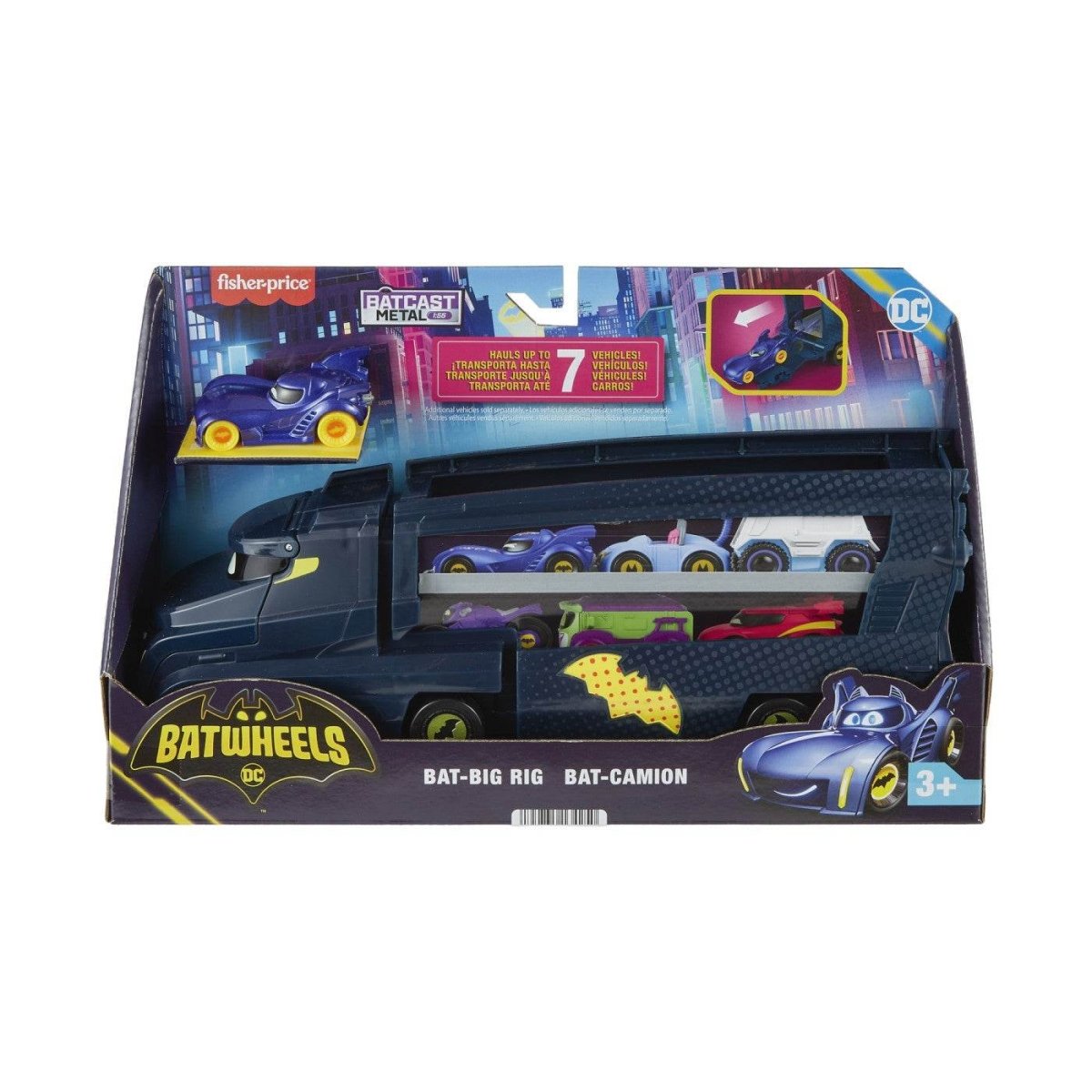 FISHER PRICE BATWHEELS CAMIONUL BAT BIG RIG - Atelieru' lui Mesterica