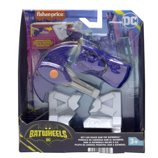 FISHER PRICE BATWHEELS MASINUTA ALBASTRA SCARA 1:55 - Atelieru' lui Mesterica