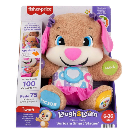 FISHER PRICE CATELUSA SIS VORBESTE IN LIMBA ROMANA - Atelieru' lui Mesterica
