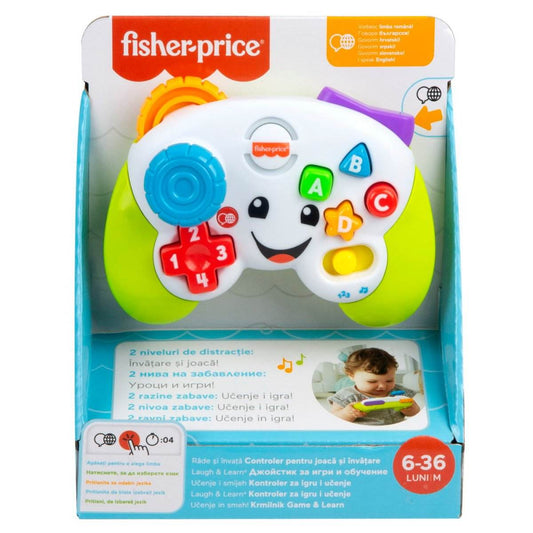 FISHER PRICE CONTROLLER INTERACTIV IN LIMBA ROMANA - Atelieru' lui Mesterica