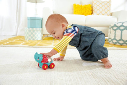 FISHER PRICE JUCARIE APASA SI MERGI ELEFANT Atelieru' lui Mesterica | Jucarii, haine si incaltaminte pentru copii