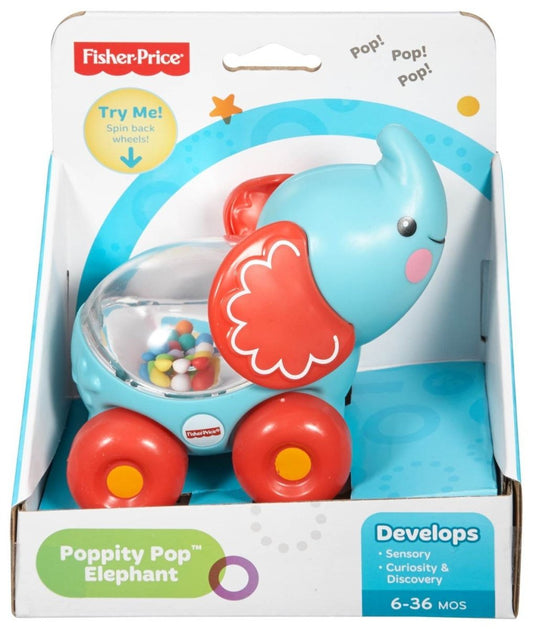 FISHER PRICE JUCARIE APASA SI MERGI ELEFANT - Atelieru' lui Mesterica