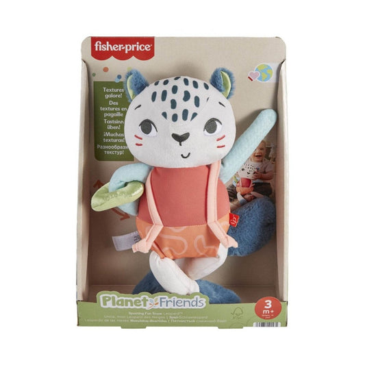 FISHER PRICE JUCARIE DE PLUS LEOPARD DE ZAPADA - Atelieru' lui Mesterica
