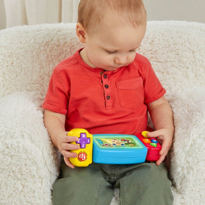FISHER PRICE LAUGH&LEARN CONSOLA BEBE IN LIMBA ROMANA - Atelieru' lui Mesterica