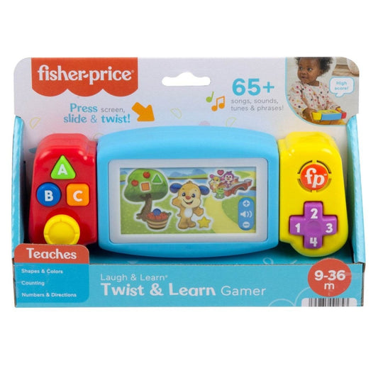 FISHER PRICE LAUGH&LEARN CONSOLA BEBE IN LIMBA ROMANA - Atelieru' lui Mesterica