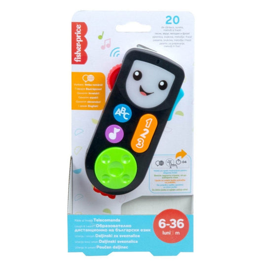 FISHER PRICE LAUGH&LEARN TELECOMANDA INTERACTIVA IN LIMBA ROMANA - Atelieru' lui Mesterica