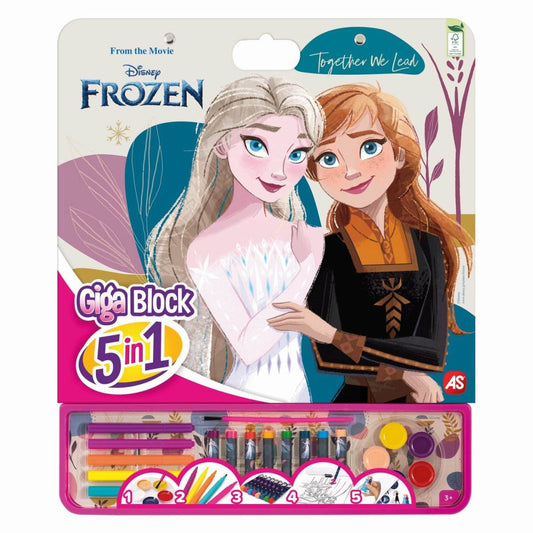 FROZEN SET PENTRU DESEN GIGA BLOCK 5 IN 1 - Atelieru' lui Mesterica