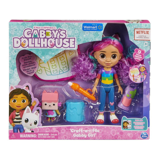GABBYS DOLLHOUSE PAPUSA GABBY SI SET DE CREATIE Atelieru' lui Mesterica | Jucarii, haine si incaltaminte pentru copii