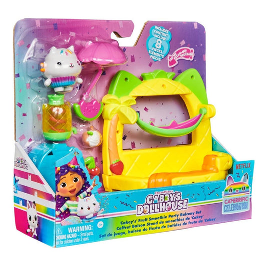 GABBYS DOLLHOUSE SET BALCON PENTRU PETRECEREA CU SMOOTHIE A LUI CAKEY Atelieru' lui Mesterica | Jucarii, haine si incaltaminte pentru copii