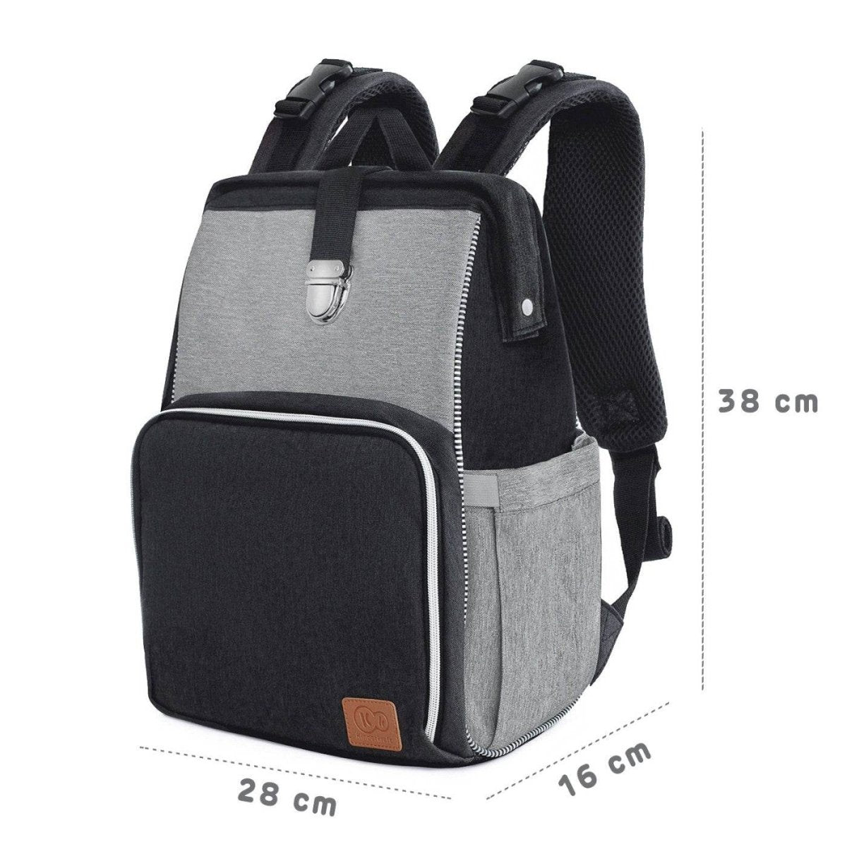 GEANTA MULTIFUNCTIONALA MAMICI KINDERKRAFT MOLLY, BLACK Atelieru' lui Mesterica | Jucarii, haine si incaltaminte pentru copii