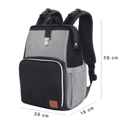 GEANTA MULTIFUNCTIONALA MAMICI KINDERKRAFT MOLLY, BLACK Atelieru' lui Mesterica | Jucarii, haine si incaltaminte pentru copii