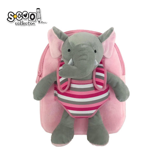 Ghiozdan gradinita BABY ANIMALS, ELEPHANT, 23x8x28 cm - S - COOL Atelieru' lui Mesterica | Jucarii, haine si incaltaminte pentru copii