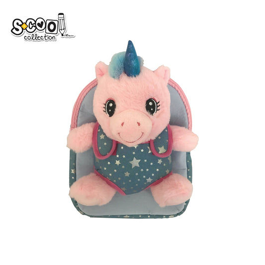 Ghiozdan gradinita BABY ANIMALS, UNICORN, 23x8x28 cm - S-COOL