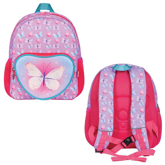 Ghiozdan gradinita BUTTERFLY, 31x24x9 cm - S - COOL Atelieru' lui Mesterica | Jucarii, haine si incaltaminte pentru copii