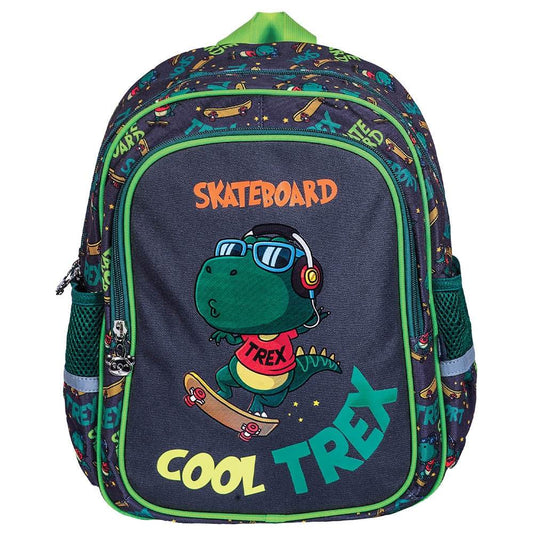 Ghiozdan gradinita COOL TREX, 33x27x15 cm - S - COOL Atelieru' lui Mesterica | Jucarii, haine si incaltaminte pentru copii