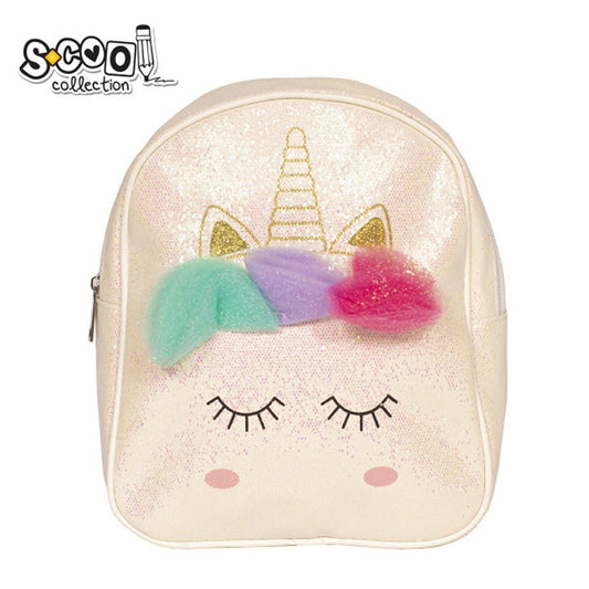 Ghiozdan gradinita cu sclipici UNICORN, 20x26x10 cm - S - COOL Atelieru' lui Mesterica | Jucarii, haine si incaltaminte pentru copii