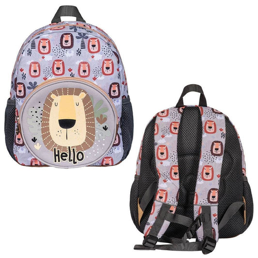 Ghiozdan gradinita HELLO, 31x24x9 cm - S - COOL Atelieru' lui Mesterica | Jucarii, haine si incaltaminte pentru copii