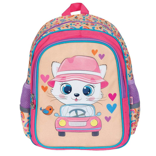 Ghiozdan gradinita KITTY, 33x27x15 cm - S - COOL Atelieru' lui Mesterica | Jucarii, haine si incaltaminte pentru copii