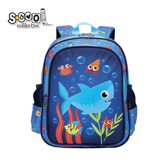 Ghiozdan SHARK, 33x27x15 cm - S - COOL Atelieru' lui Mesterica | Jucarii, haine si incaltaminte pentru copii