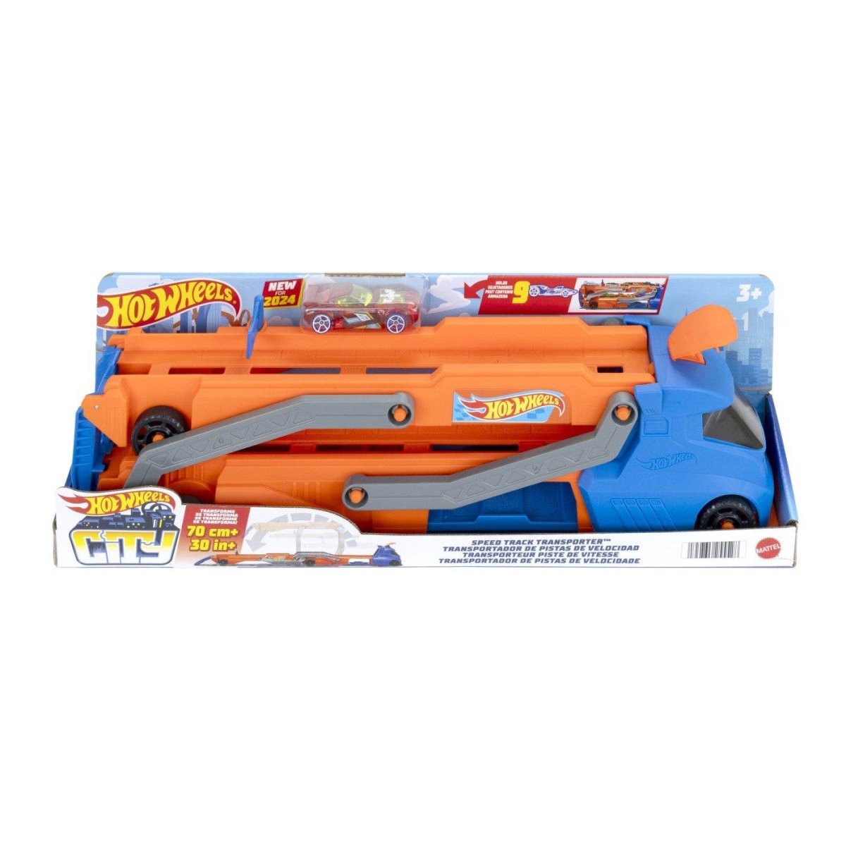 HOT WHEELS CITY CAMION TRANSPORTER Atelieru' lui Mesterica | Jucarii, haine si incaltaminte pentru copii