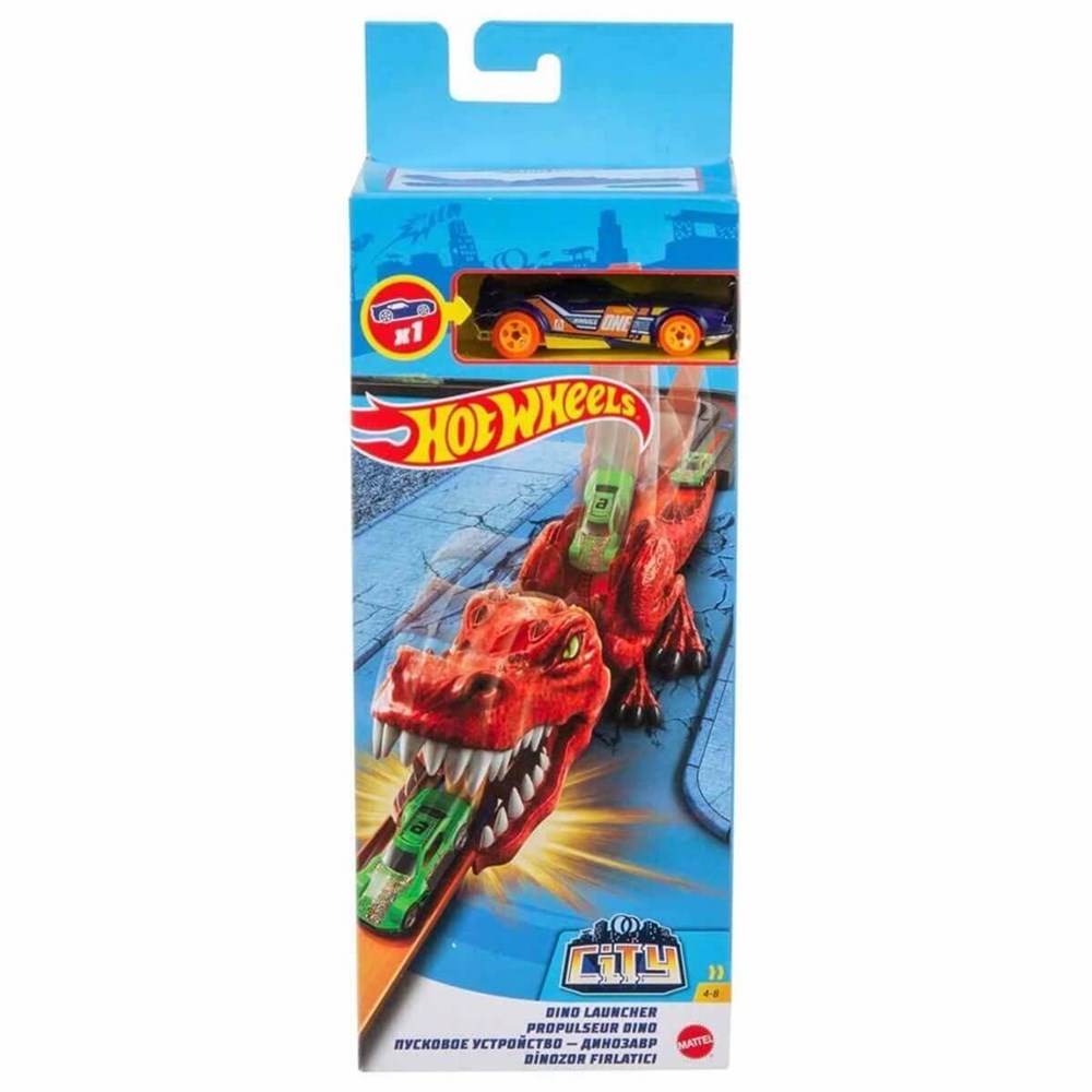 HOT WHEELS GAMA CITY DINO LANSATOR Atelieru' lui Mesterica | Jucarii, haine si incaltaminte pentru copii