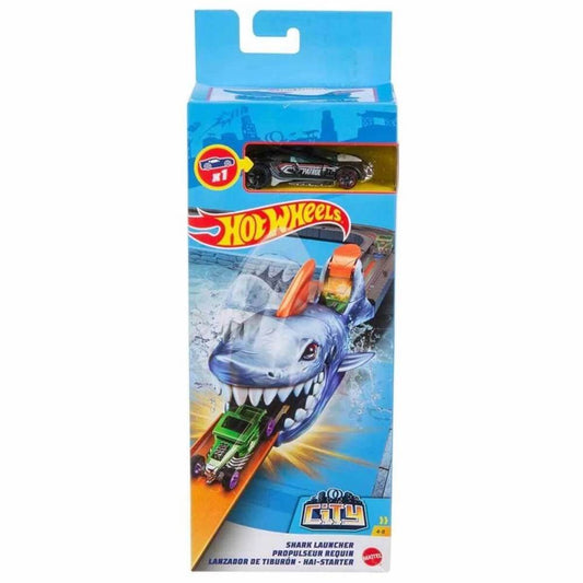 HOT WHEELS GAMA CITY SHARK LANSATOR Atelieru' lui Mesterica | Jucarii, haine si incaltaminte pentru copii