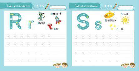 Invat sa scriu literele - Atelieru' lui Mesterica