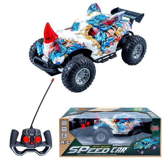 Jeep Off - Road, cu RC Atelieru' lui Mesterica | Jucarii, haine si incaltaminte pentru copii