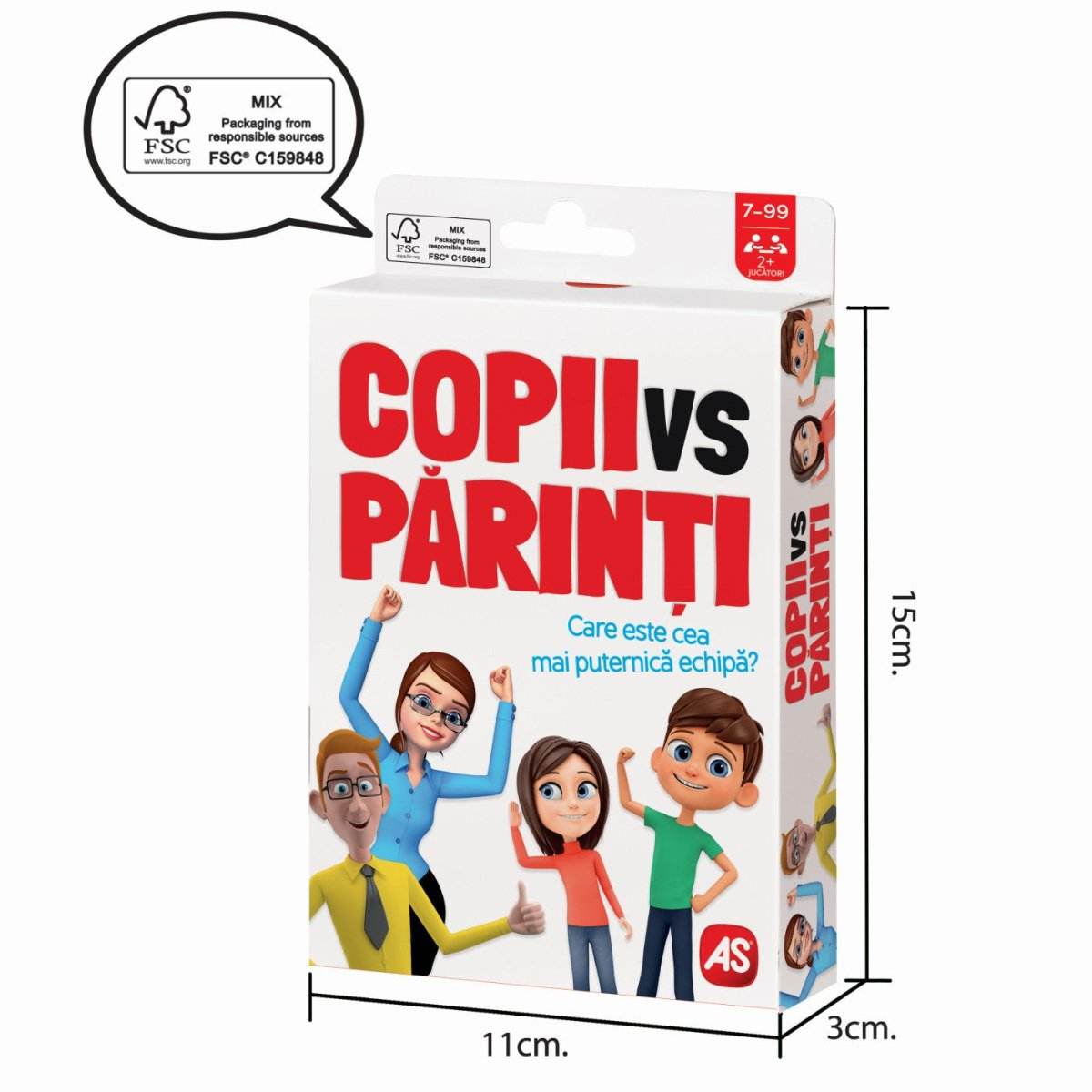 JOC DE CARTI COPII VS PARINTI - Atelieru' lui Mesterica