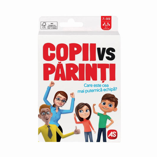 JOC DE CARTI COPII VS PARINTI - Atelieru' lui Mesterica