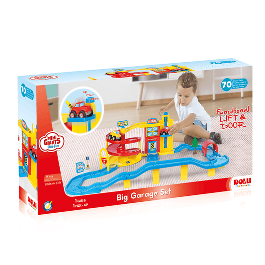 Joc de constructie - Garaj (70 piese) Atelieru' lui Mesterica | Jucarii, haine si incaltaminte pentru copii