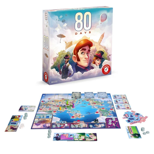 Joc de societate - 80 days - Piatnik