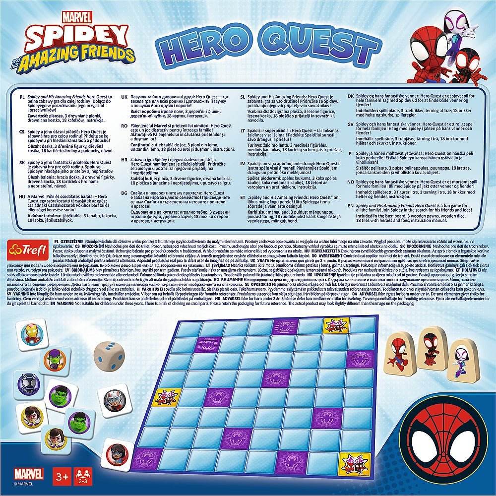 JOC DE SOCIETATE MARVEL SPIDEY SI PRIETENII IN CAUTAREA EROILOR - Atelieru' lui Mesterica